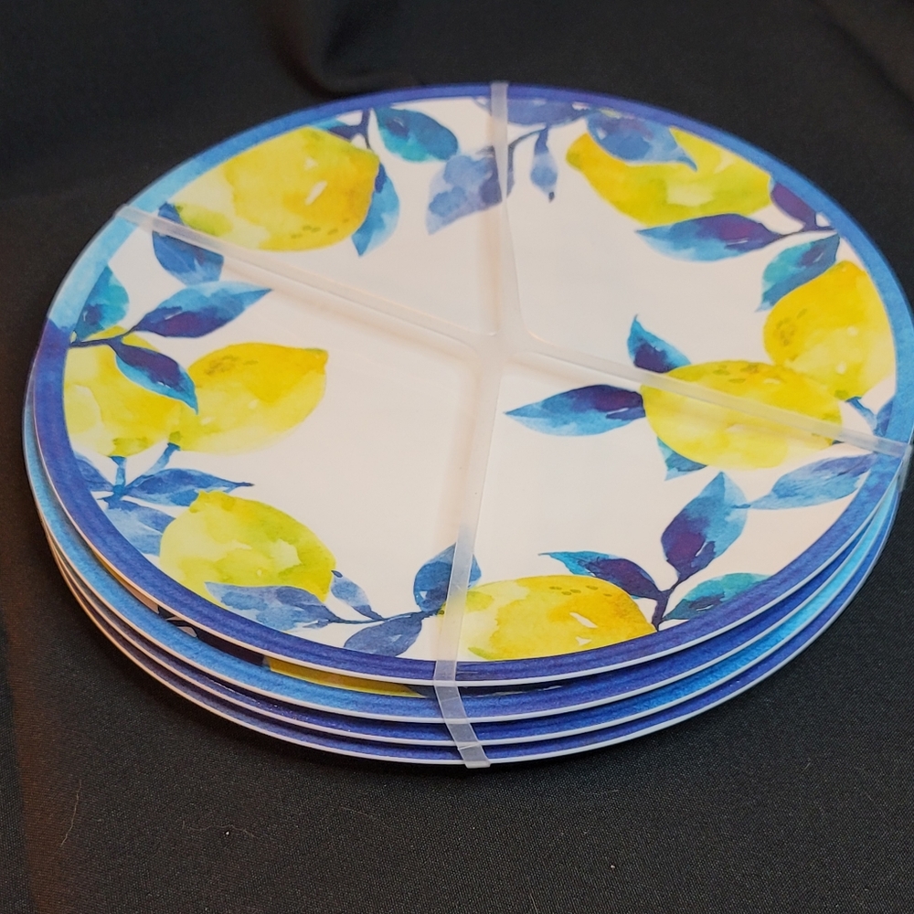 Wendy Bellissimo Melamine Set of 4 Plates